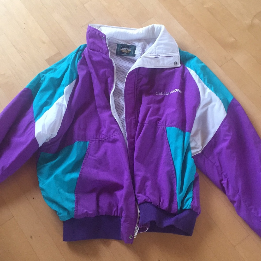 Vintage pop windbreaker